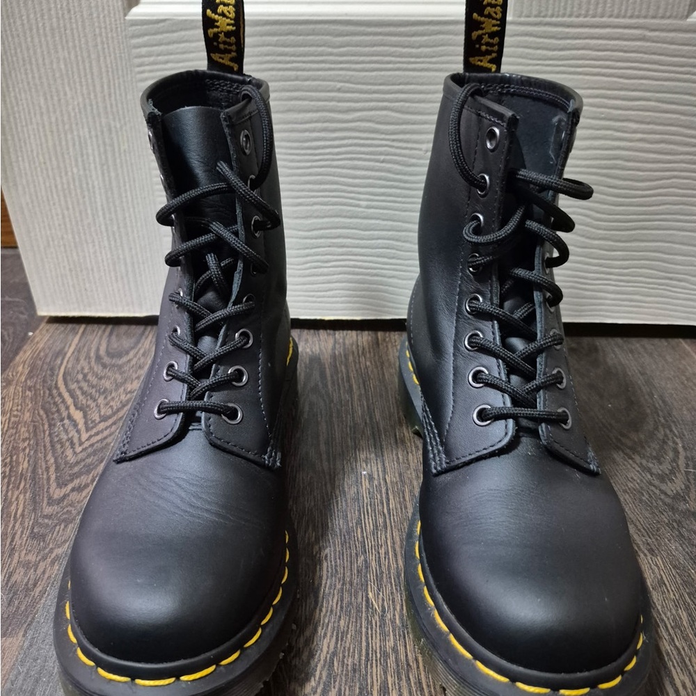 Dr. Martens Black Combat Boots